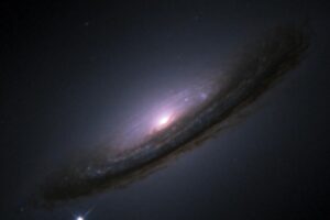 Researchers used type Ia supernovae, similar to SN1994d pictured in its host galaxy NGC4526, to help establish that the universe’s expansion may actually have started to slow.