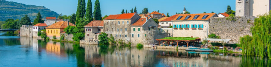 Trebinje, Bosnia and Herzegovina, is one of the pilot projects where researchers and local communities devise sustainable tourism plans. © trabantos, Shutterstock.com