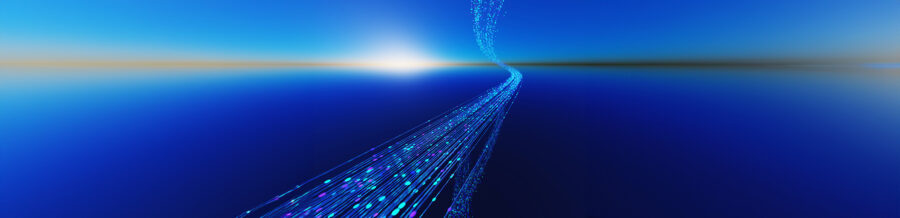 The vast global network of underwater fibre optic cables could help monitor the ocean floor’s environmental and structural changes. © Sky-Blue Creative, Shutterstock.com