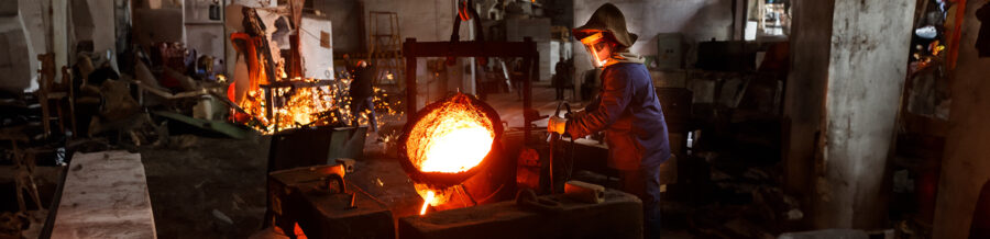 To help green steel production, researchers are turning wastewater sludge into valuable materials for furnaces. © Artie Medvedev, Shutterstock.com