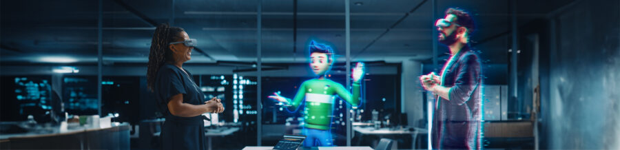 Telepresence research is bringing far-off interactions closer than ever. © Gorodenkoff, Shutterstock.com