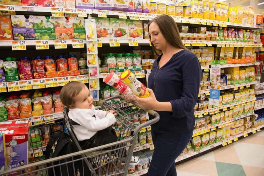 baby food shopping