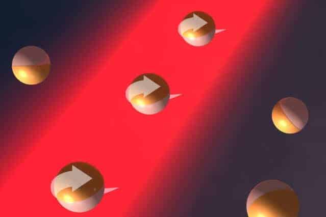 Tiny nano-motors are driven by light