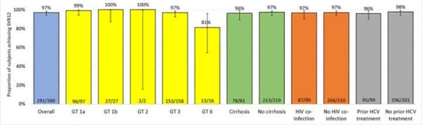 New affordable hepatitis C combination treatment shows 97