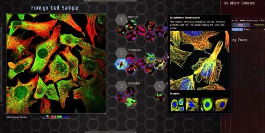 Massive online space game refines protein localization