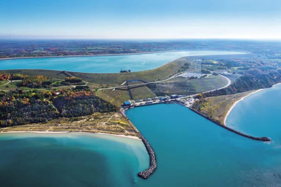 Missouri S&T’s partners include Consumers Energy and DTE Electric, which operate the Ludington Pumped Storage Plant in Ludington, Michigan. Photo courtesy of Consumers Energy