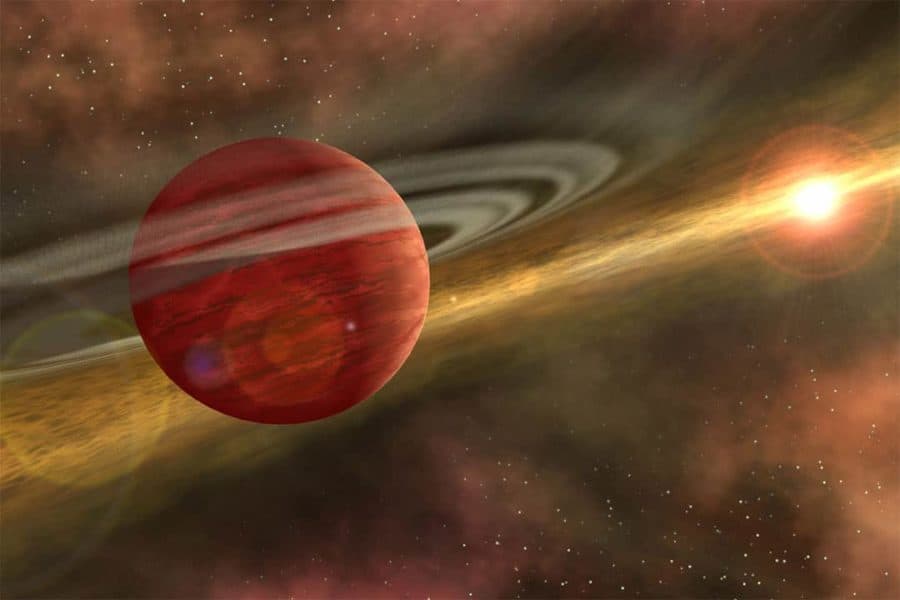 Scientists from Rochester Institute of Technology have discovered a newborn massive planet closer to Earth than any other of similarly young age found to date. The baby giant planet, called 2MASS 1155-7919 b, is located in the Epsilon Chamaeleontis Association and lies only about 330 light years from our solar system. The discovery, published in the Research Notes of the American Astronomical Society, provides researchers an exciting new way to study how gas giants form. “The dim, cool object we found is very young and only 10 times the mass of Jupiter, which means we are likely looking at an infant planet, perhaps still in the midst of formation,” said Annie Dickson-Vandervelde, lead author and astrophysical sciences and technology Ph.D. student from West Columbia, S.C. “Though lots of other planets have been discovered through the Kepler mission and other missions like it, almost all of those are ‘old’ planets. This is also only the fourth or fifth example of a giant planet so far from its ‘parent’ star, and theorists are struggling to explain how they formed or ended up there.” The scientists used data from the Gaia space observatory to make the discovery. The giant baby planet orbits a star that is only about 5 million years old, about one thousand times younger than our sun. The planet orbits its sun at 600 times the distance of the Earth to the sun. How this young, giant planet could have ended up so far away from its young “parent” star is a mystery. The authors hope that follow-up imaging and spectroscopy will help astronomers understand how massive planets can end up in such wide orbits. The co-authors of the paper were Emily Wilson, an astrophysical sciences and technology Ph.D. student from King of Prussia, Pa., and Joel Kastner, a professor in RIT’s Chester F. Carlson Center for Imaging Science and School of Physics and Astronomy. For more information, read the full study on the Research Notes of the AAS website.