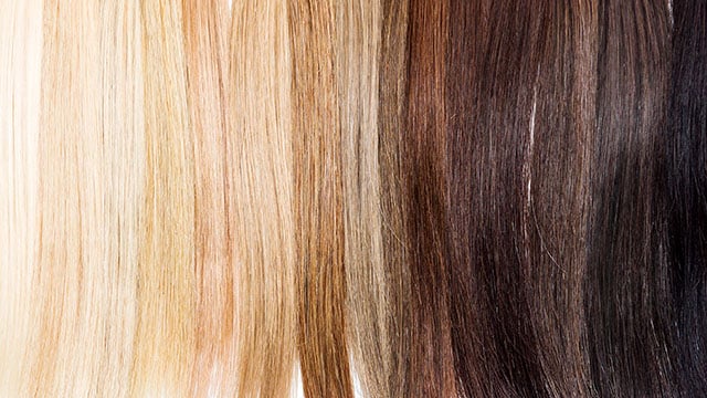 Researchers develop a new way to create a spectrum of natural-looking hair colors