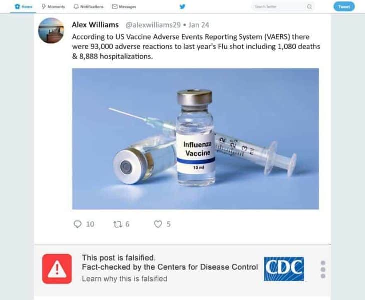 Vaccine Myths on Social Media Can Be Effectively Reduced With Credible Fact Checking