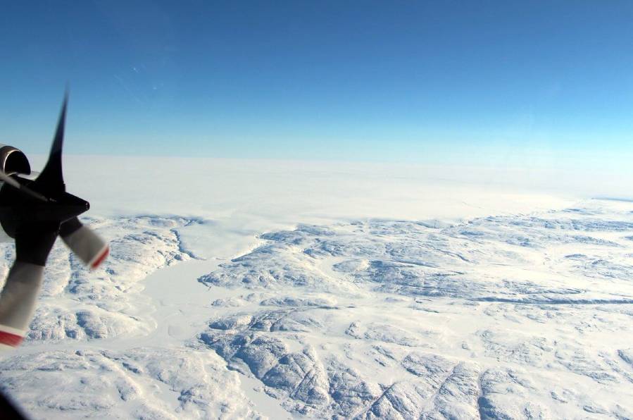 Researchers have detected groundwater beneath a glacier in Greenland for the first time using airborne radar data. If applicable to other glaciers and ice sheets, the technique could allow for more accurate predictions of future sea-level rise.