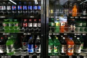 soda at the store
