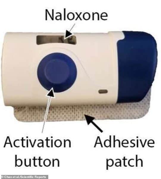 Wearable device can detect and reverse opioid overdose