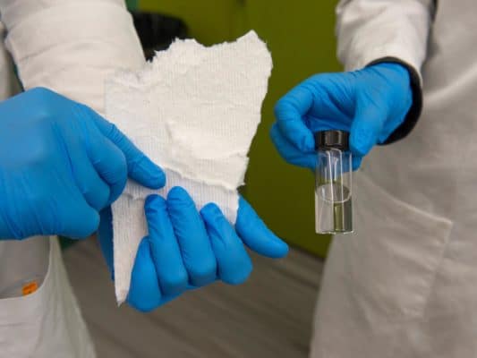 Salvaging rare earth elements from electronic waste