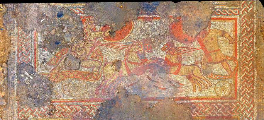 Extraordinary Roman mosaic and villa discovered beneath farmer&#8217;s field