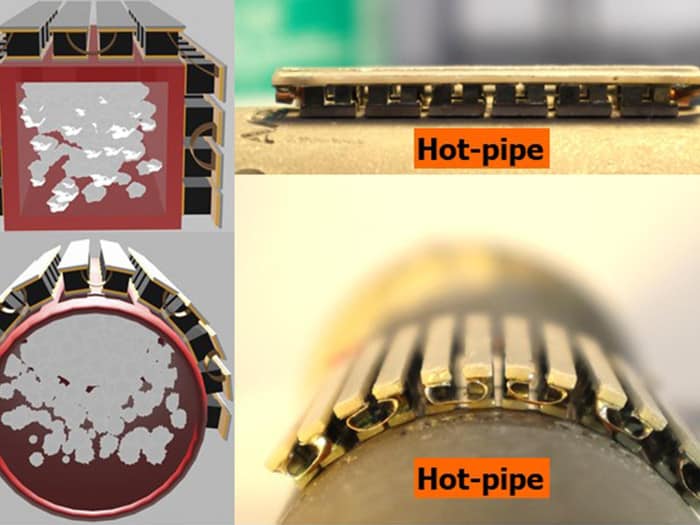 A new flexible thermoelectric device can wrap around pipes and other hot surfaces and convert wasted heat into electricity.