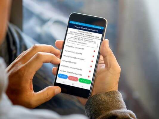 CANNabinoid Drug Interaction Review (CANN-DIR) is a free web-based resource developed by Penn State researchers that identifies potential interactions between cannabinoid products and common over-the-counter and prescription medications. Credit: Getty Images | BongkarnThanyakij. All Rights Reserved.