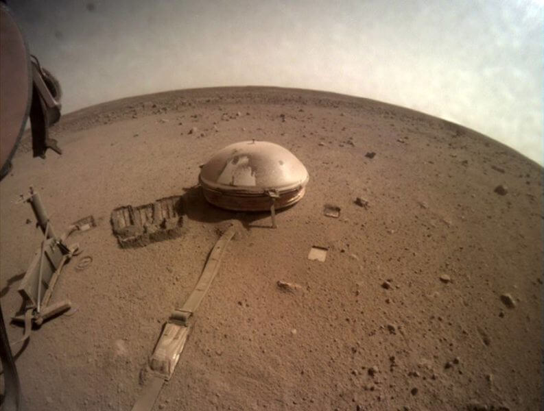 Image from NASA's InSight Mars lander. Credit: NASA/JPL-Caltech.