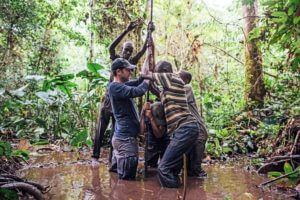 Congo basin peatlands expedition, from 2018