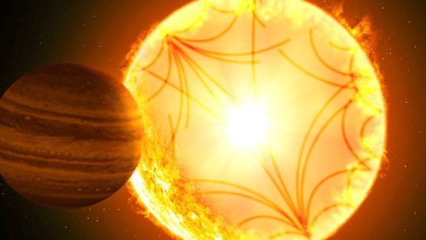 Doomed planet too attracted to star
