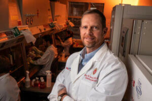 David Gamm’s laboratory developed a way to grow organoids that resemble the retina. UW–MADISON