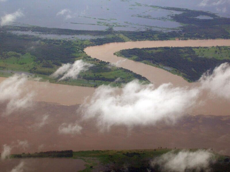 The Amazon, Earth’s largest river, transporting weathering solutes from the Andes to the Atlantic Ocean in Brazil. Credit: J. Gaillardet, Institut de Physique du Globe de Paris. All Rights Reserved.