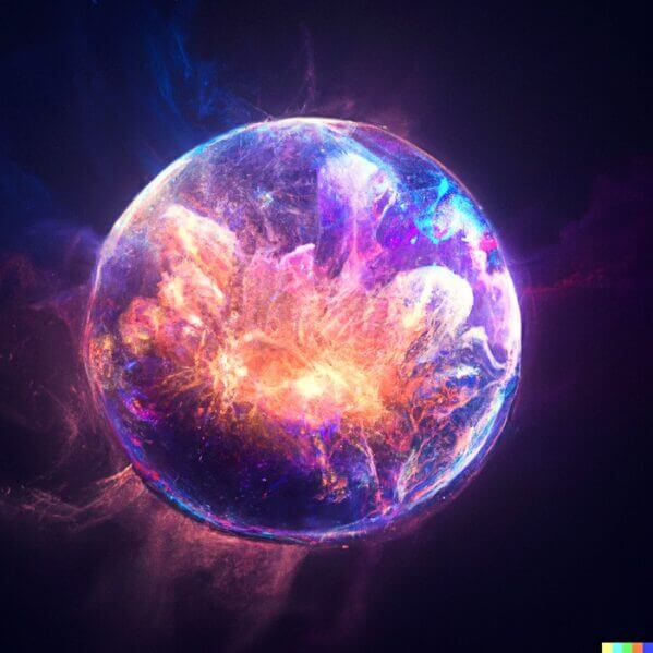 Illustration of spherical explosion