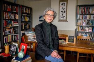 Illinois history professor Po-Shek Fu wrote about how Hong Kong media was used in a cultural cold war in Asia and the effects it had on the political and cultural environments in Hong Kong. Photo by Fred Zwicky