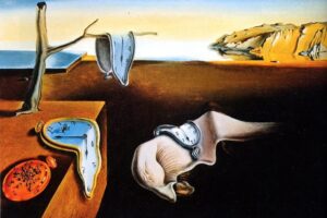 surreal dali painting