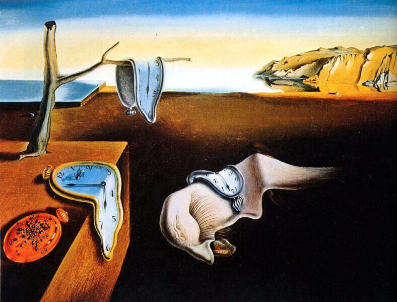 surreal dali painting