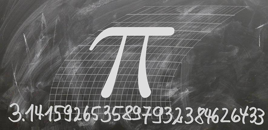 Pi on a blackboard Credit: geralt