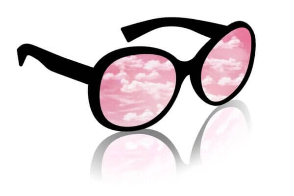 Rose colored glasses