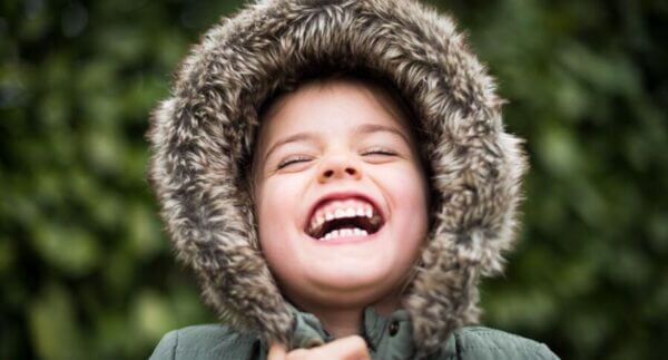 Child laughing