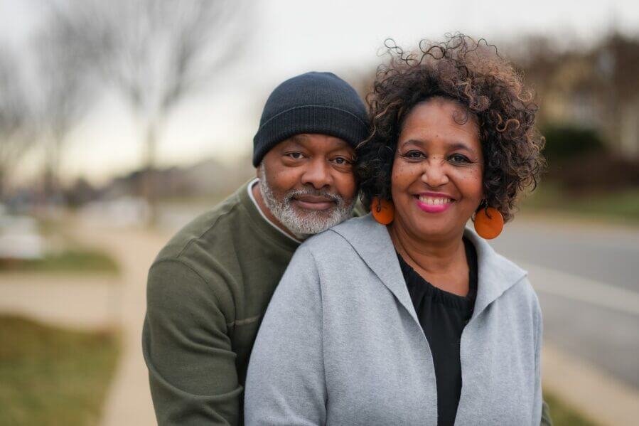 Middle-aged African American couple smiling. Pixabay