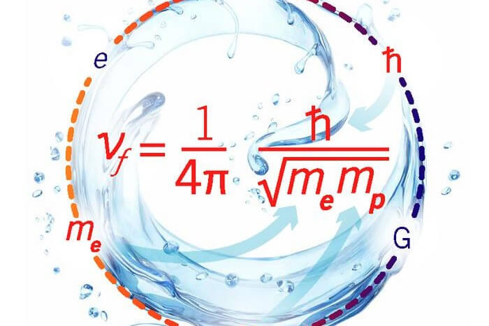 The image shows how fundamental constants of nature set the fundamental lower limit for liquid viscosity.