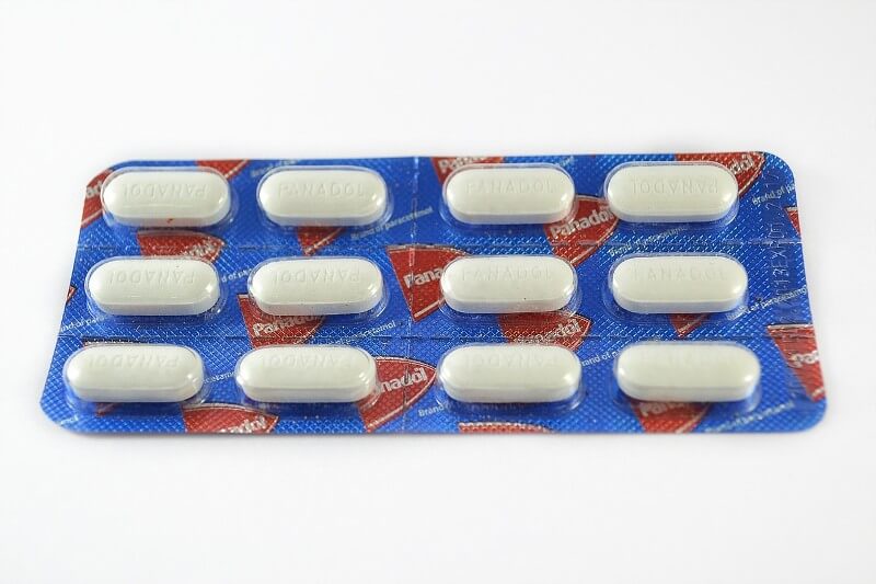 Painkiller tablets in foil blisterpack. Pixabay