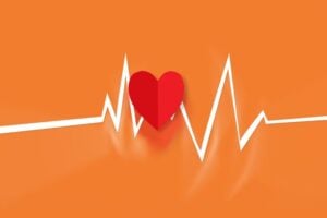 Pixabay illustration of a heartbeat monitor