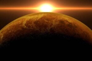 Sunrise over Venus Credit: FreelanceImages/Universal Images Group/Science Photo Library via Getty Images