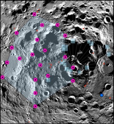 The moon is shrinking, causing landslides and instability in lunar south pole