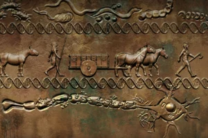 Yamnaya Bronze relief