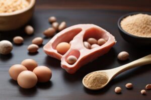 Eggs, nuts and other sources of protein