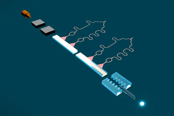 Steering and accelerating electrons at the microchip scale