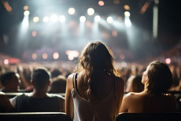 fans at a concert