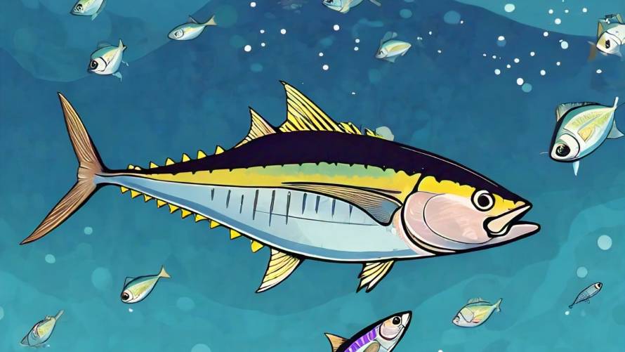 tuna illustration
