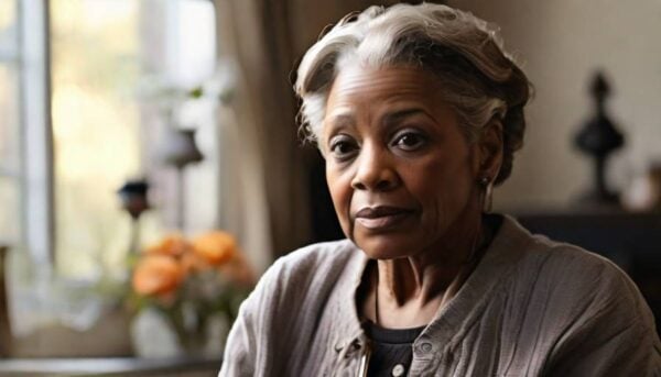 A Black woman with Alzheimer's