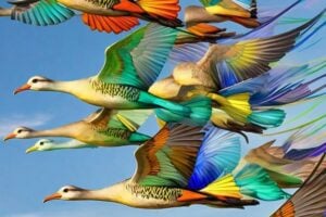 Aerodynamic Interactions Reveal Secret to Birds' Synchronized Flight