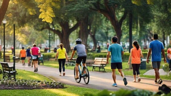 Physical activity in nature helps prevent several diseases, including depression and type 2 diabetes