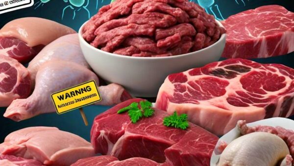 Uncooked Meat Sold for Human and Animal Consumption Contains Bacteria Resistant to Critically Important Antibiotics