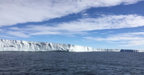 ocean currents threaten to collapse ice shelves
