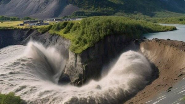 lake tsunami