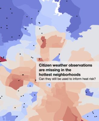 For many urban residents, it’s even hotter than their weather app says